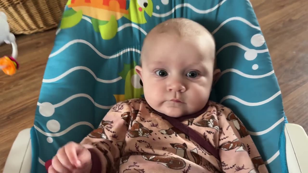 Can’t Sit Still for a Second! | Baby Kayla Day 145