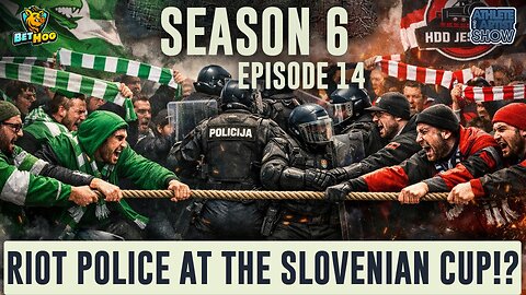 RIOT POLICE AT THE SLOVENIAN CUP!?