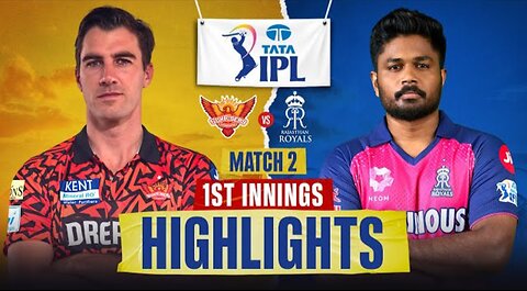 Sunrisers Hyderabad vs Rajasthan Royals | IPL 2025 | 1st Innings HIGHLIGHTS | tapmad