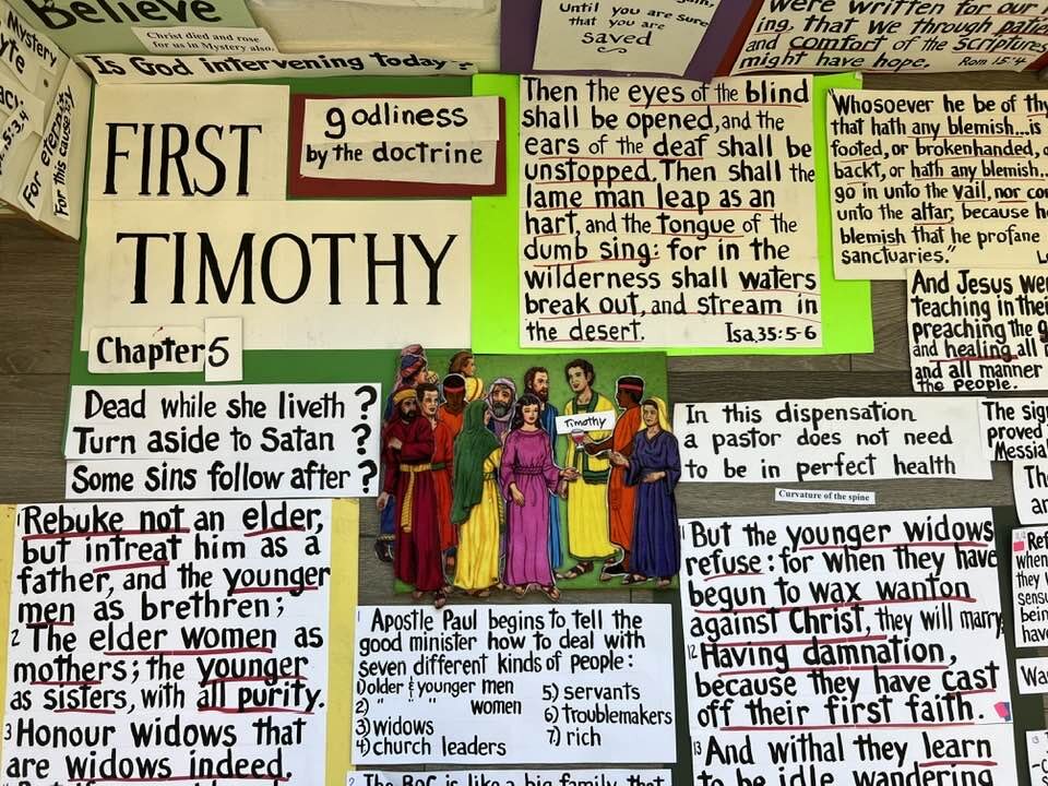 1 Timothy Chapter 5 - Marianne Manley