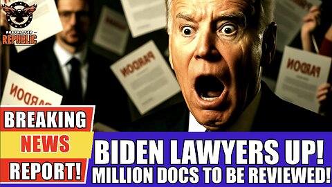 BREAKING! Biden LAWYERS Up! 1 MILLION Docs To Be Reviewed! Here's What Just EXPLODED!