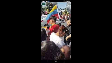 Celebrations in Venezuela.