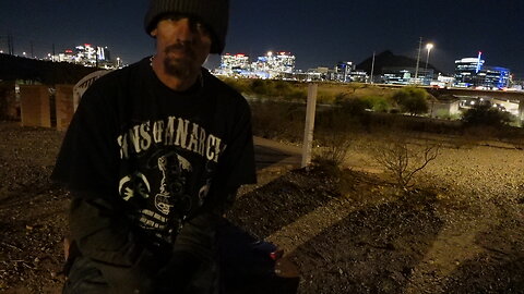 Jonathan 49 and homeless Says it took years to get everything he had and only 8 days to loose it all