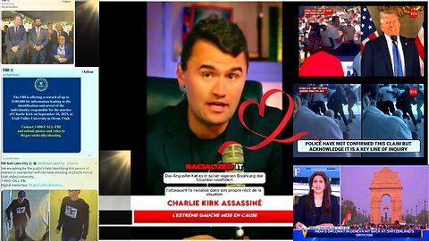 Charlie Kirk . India Slams "Shallow" Switzerland . Grüezi Wohl, Frau Stirnimaa