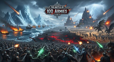 The Battle of 100 Armies Movie Part 01 | AI Cinematic Movie