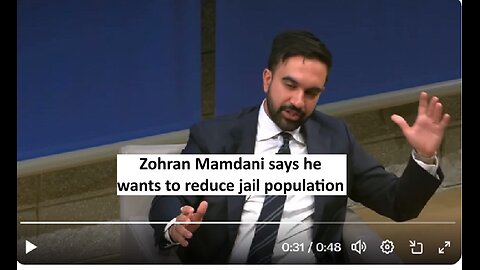 Zohran Mamdani says he will reduce the jail population