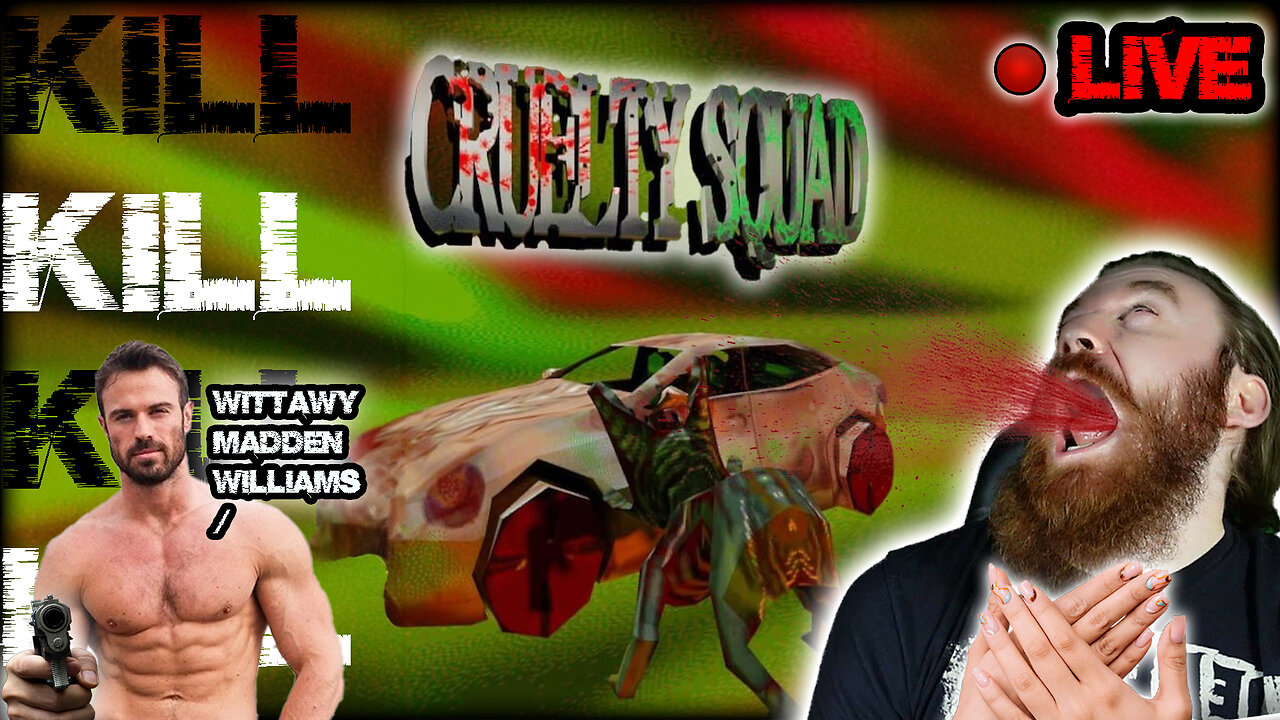 This game is MADDENING. WATCH AT YOUR OWN RISK. | Cruelty Squad | LIVE. | Spons. by Madden Williams