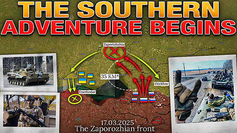 Thunder⚡️Russians Advance Toward Zaporizhzhia🚀 Zelensky Plays the Last Trump Card🃏 MS For 17.03.2025