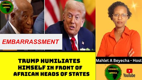 TRUMP GETS A TASTE OF HIS OWN "HUMILIATION" MEDICINE WITH IDIOTIC QUESTION TO LIBERIAN PRESIDENT