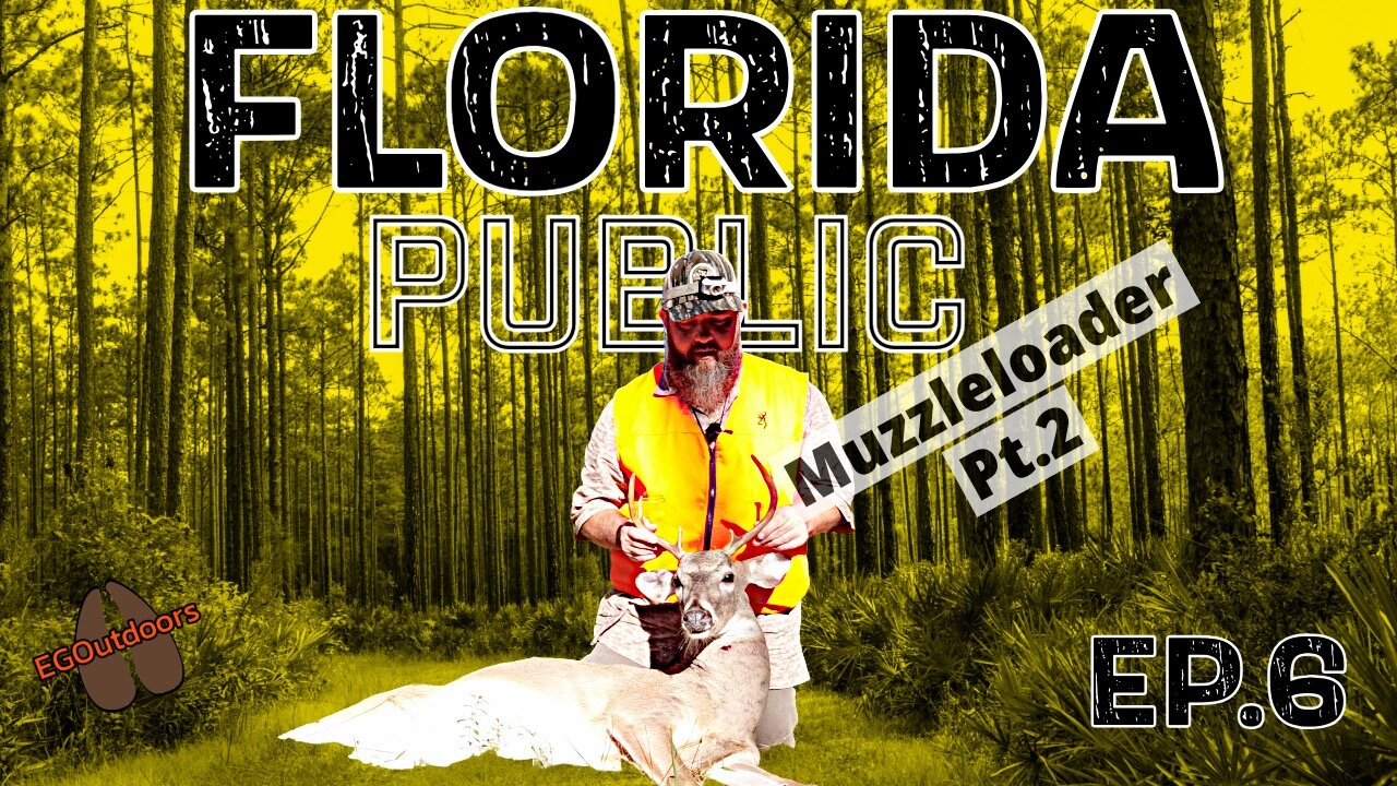 EP.6 Florida Public Hunting 2023-24 "Part 2 of 3 - 2 bucks in 2 days from same tree again!"