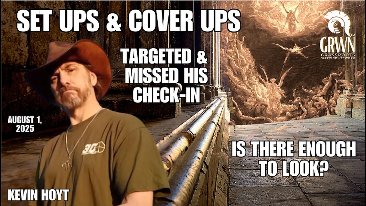 REPEAT AUG 1 - Kevin missed his "check in" - WE are worried