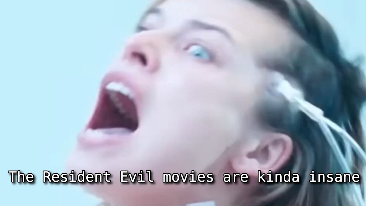 The Resident Evil movies are terrible... I love them!!