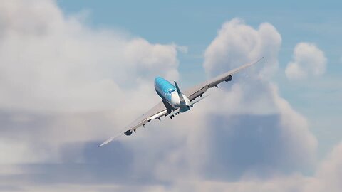 Boeing 747 Takes Off from US Aircraft Carrier