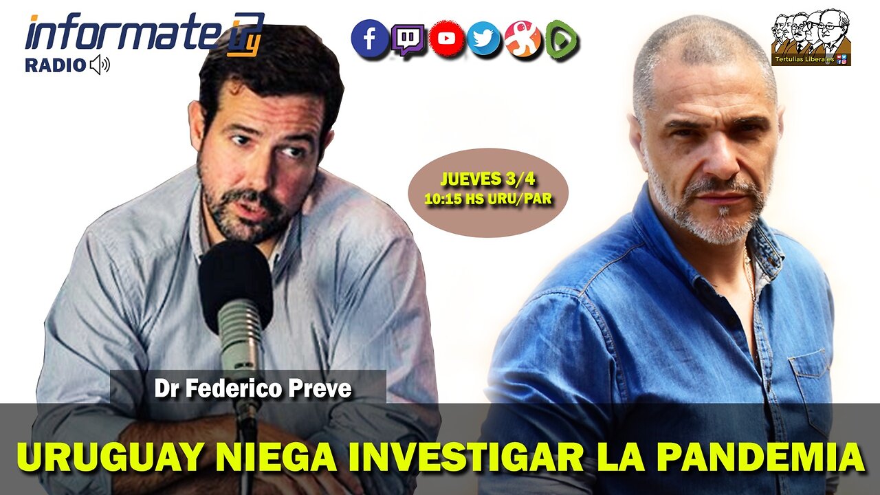 URUGUAY RECHAZA INVESTIGAR LA PANDEMIA: Dr Federico Prevé