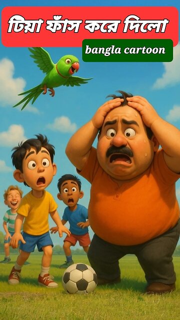 টিয়া ফাঁস করে দিলো! | The Parrot That Spills Secrets | Bengali Animated Short