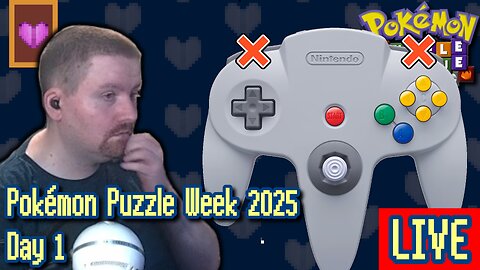 #PokemonPuzzleWeek2025 Day 1: Can You Win Without Shoulder Buttons, Dood? [Pokémon Puzzle League]