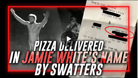 Swatters Sending Pizza Deliveries To Victims' Homes With The Name Of Murdered Jamie White