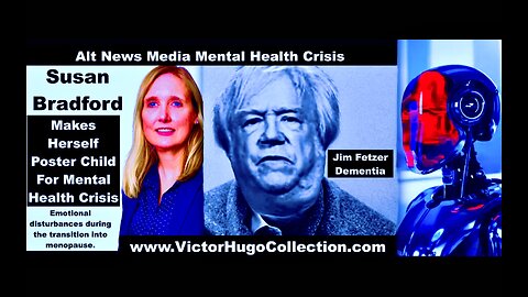 Jim Fetzer Mentally Ill Susan Bradford Suspected of Using AI To Libel Public Figures On Substack