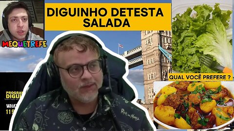 DIGUINHO MANDA A PERGUNTA: VOCÊ PREFERE UMA COSTELA COM BATATA , OU UMA SALADA? (30.08.2024)