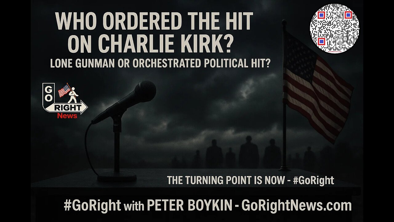 Who Ordered the Hit on Charlie Kirk? Lone Gunman or Orchestrated Political Hit? part 1