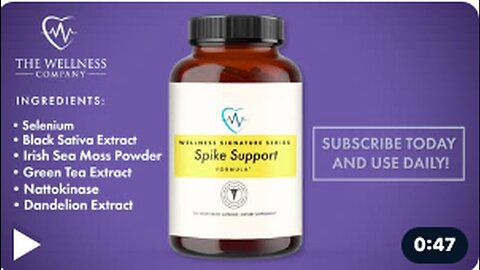 "Dr. Peter McCullough Discusses Spike Protein at The Wellness Company"