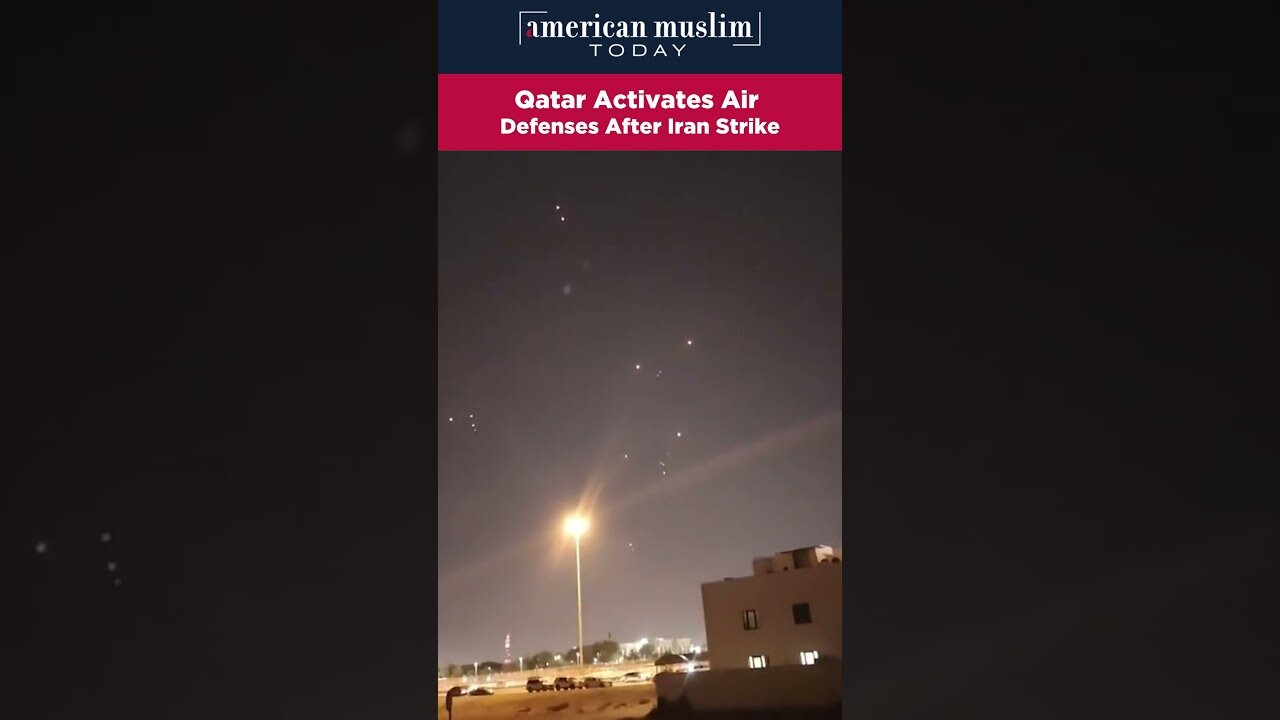Qatar activates air defenses after Iran strike.