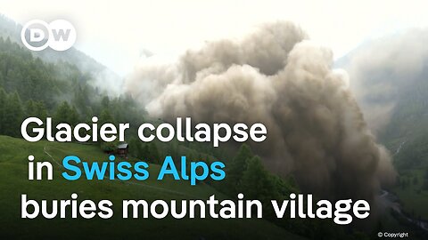 How unstable are glaciers in the Swiss Alps? | DW News