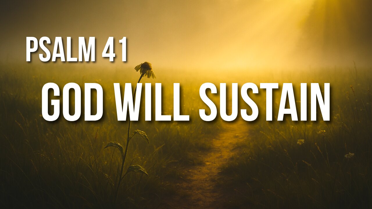Psalm 41 – God Sees the One Who Helps Others and Suffers Alone