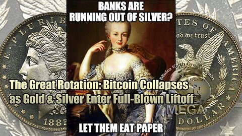 The Great Rotation: Bitcoin Collapses as Gold & Silver Enter Full-Blown Liftoff