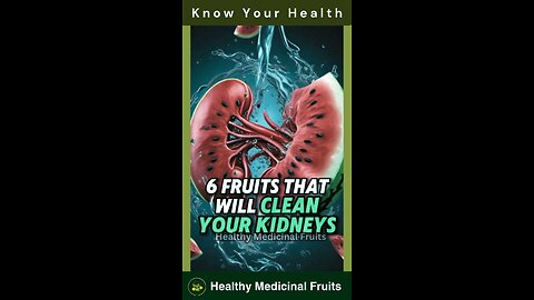 6 Fruits That will clean your kidneys