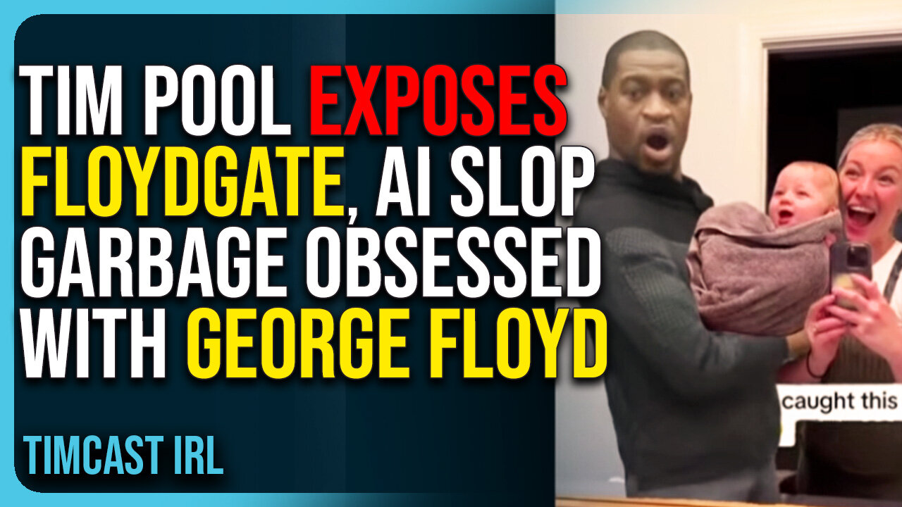 Tim Pool Exposes FloydGate, AI Slop Garbage Obsessed With George Floyd