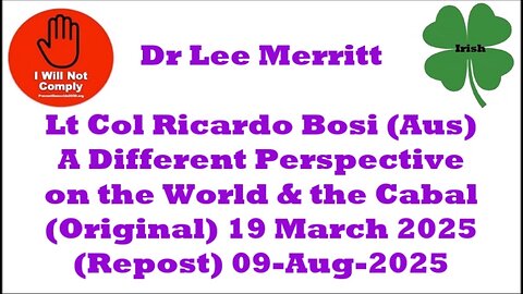 Dr Lee Merritt Dropping Never Before Heard Trump's Military Intel It's All Falling Down 19-Mar-2025