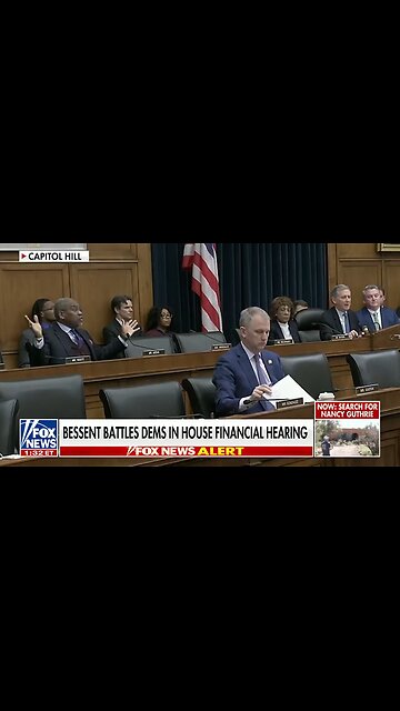 Dem Greg Meeks MELTS DOWN, Shouts At Scott Bessent During Hearing