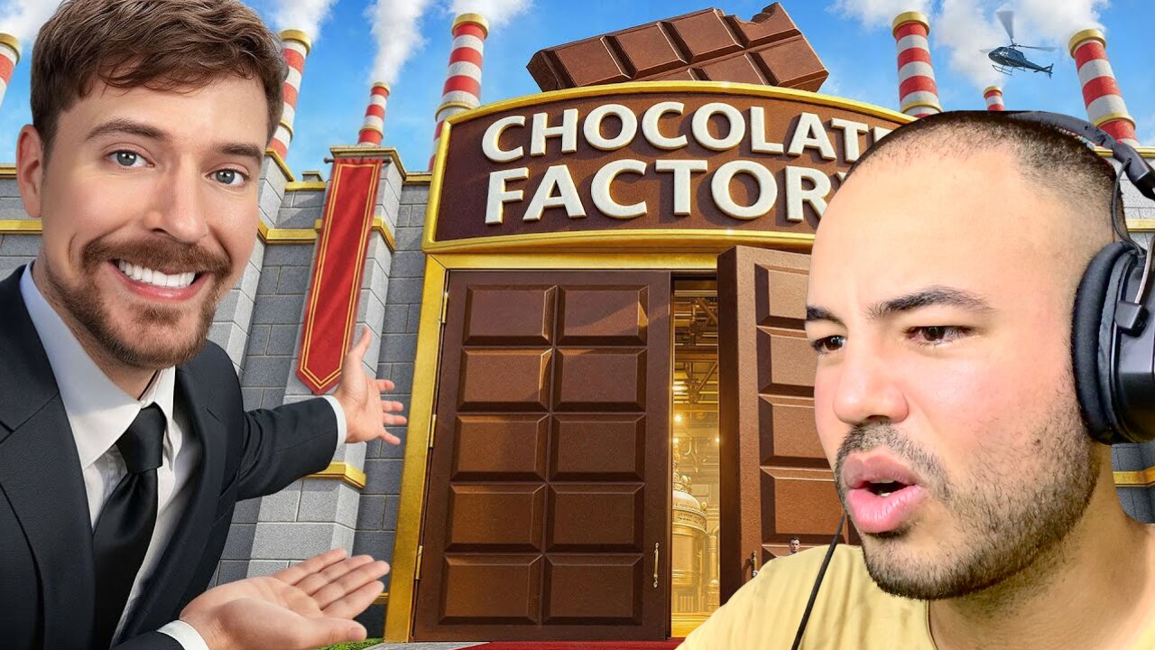 Kalkazian reacts MrBeast 2 | $1,000,000,000 Chocolate Factory Tour