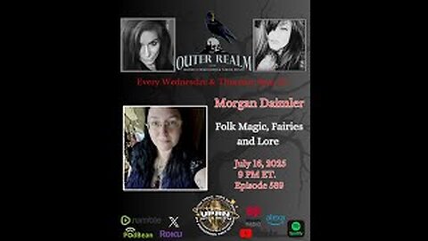 The Outer Realm - Folk Magic, Fairy Witchcraft and Lore with Morgan Daimler