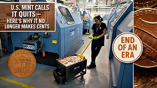 U.S. Ends Penny Production 𝐀𝐟𝐭𝐞𝐫 𝟐𝟑𝟎 𝐘𝐞𝐚𝐫𝐬 — Guess It Finally Stopped Making Cents!