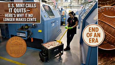 U.S. Ends Penny Production 𝐀𝐟𝐭𝐞𝐫 𝟐𝟑𝟎 𝐘𝐞𝐚𝐫𝐬 — Guess It Finally Stopped Making Cents!