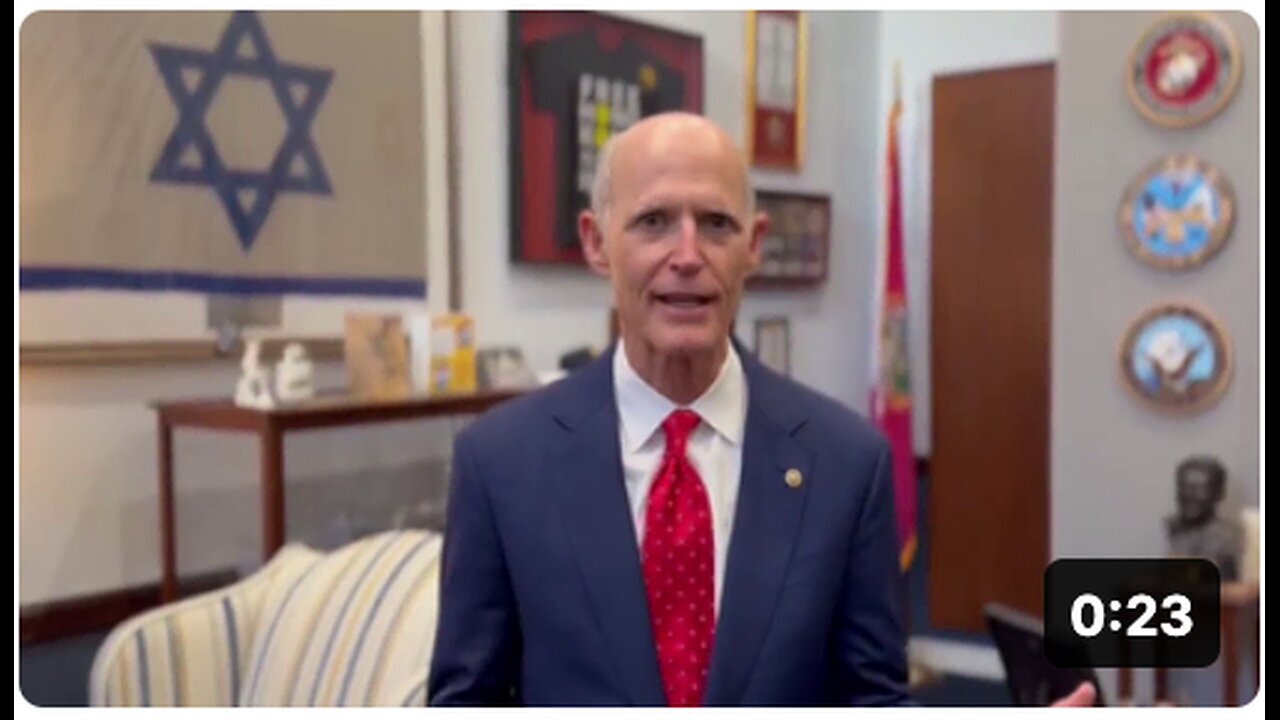 "Senator Rick Scott and the Zionist Occupied Government"