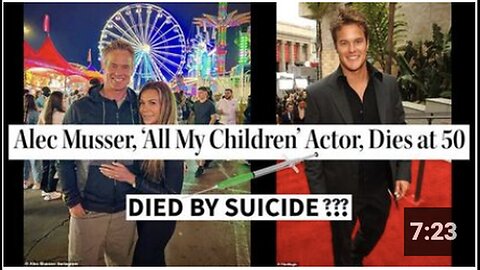 "Soap Star Alec Musser Dies at 50 Following Vaccination"