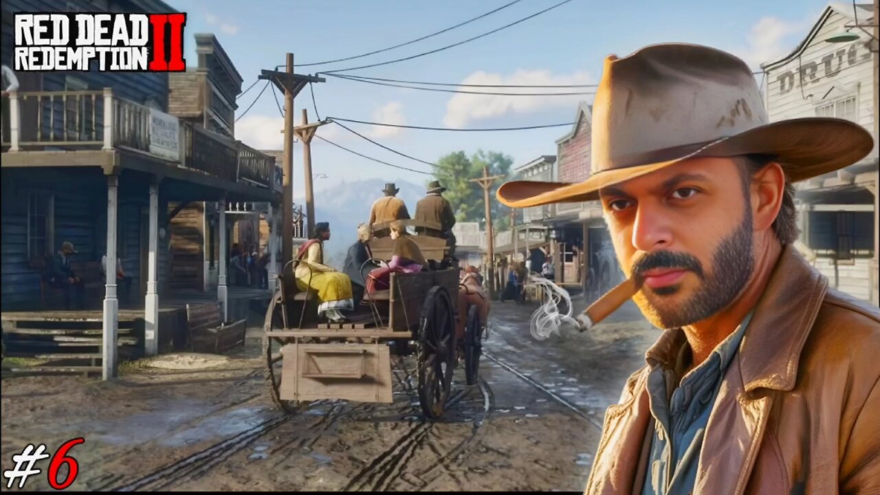 Arthur Starts a Bar Fight Red Dead Redemption 2 Gameplay Part 6