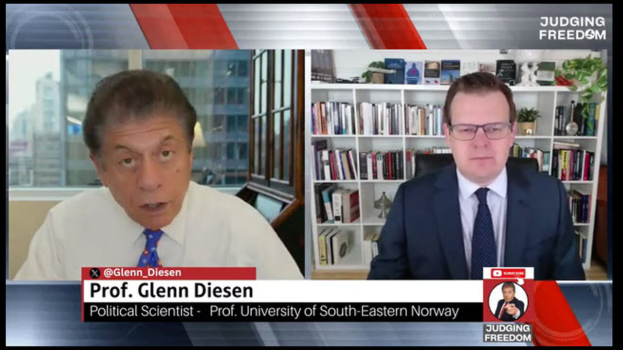 Prof. Glenn Diesen : Zelensky Appeals for Arms to Fight Russia at the UN