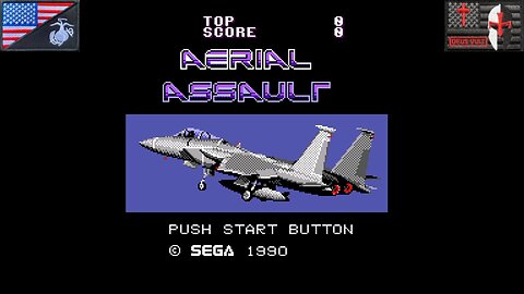 Aerial Assault (Sega Master System - Attract Mode) [NA Version]