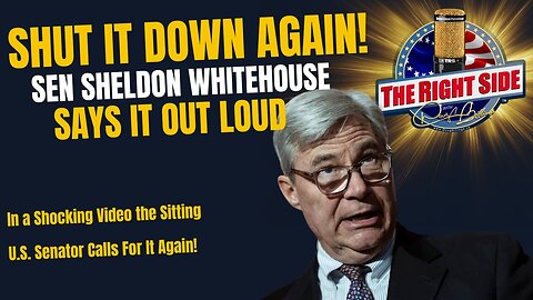 Senator Sheldon Whitehouse: The Liberal Agenda