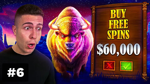 $60,000 Bonus Buy on BUFFALO KING 🐃 (60K Bonus Buy Series #06)