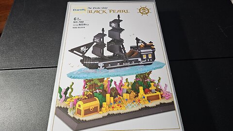 Micro-locking blocks stream 45 - The Black Pearl edition