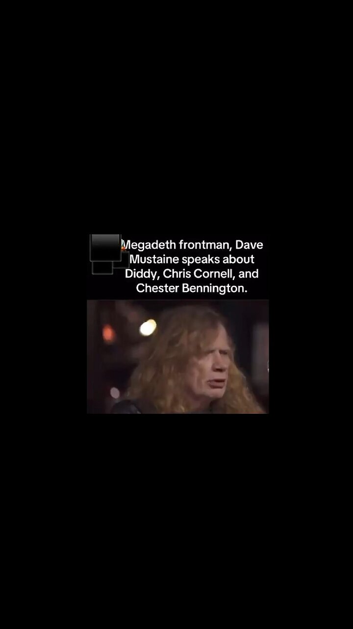 Megadeaths front man Dave Mustaine outs music industrys biggest problem: PedoPhiIia