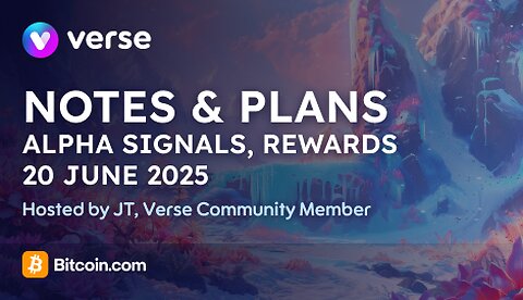 Notes & Plans - 20 June 2025: Alpha signals, Rewards, and More! 