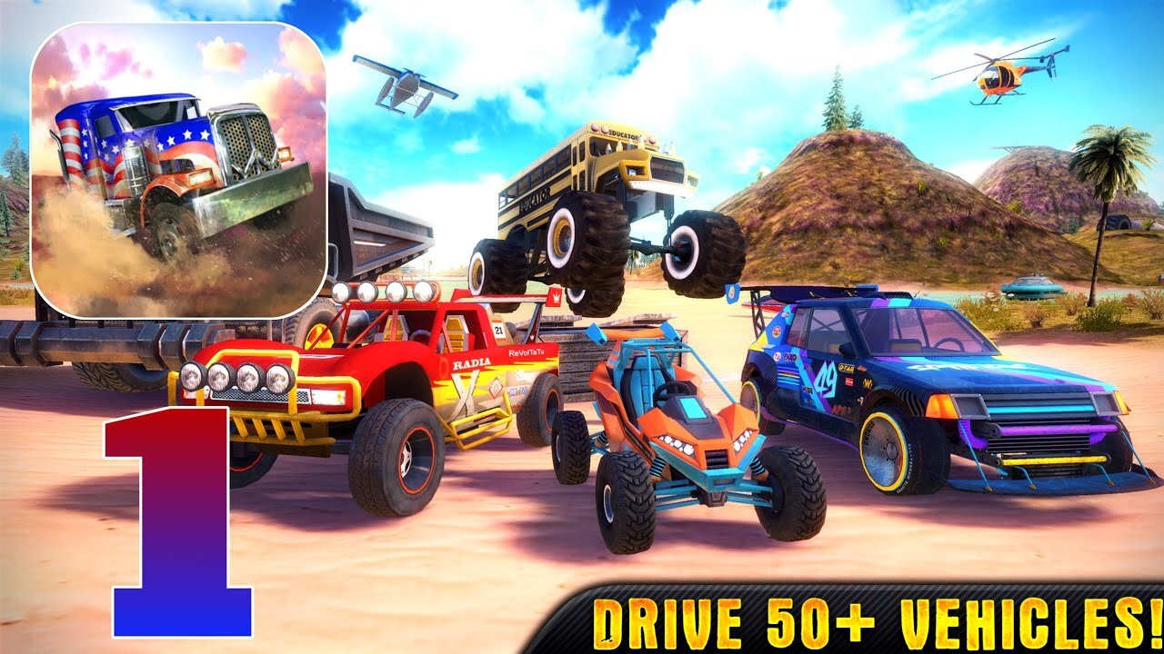 OTR - Offroad Car Driving Game - Gameplay Walkthrough | Part 1 (Android, iOS)
