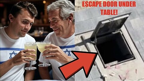 TRAP DOOR CHARLIE! ESCAPE DOOR UNDER CHARLIE KIRK'S TABLE IS MORE PROOF HIS ASSASSINATION WAS FAKED!