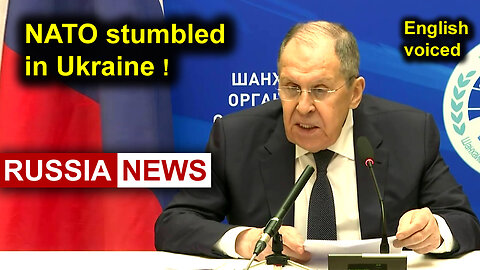 NATO stumbled in Ukraine! Lavrov, Russia